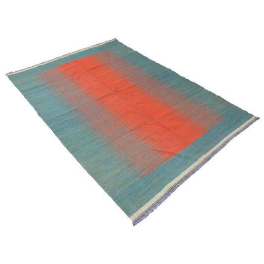 Modern Rose Vale Kilim Rug